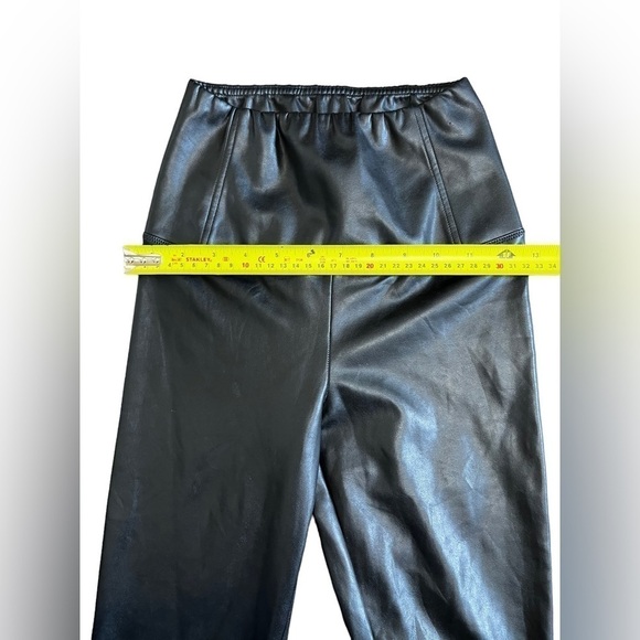 Aritzia Wilfred Free Daria Faux Leather Leggings Black XSmall - Picture 13 of 13